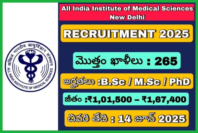 AIIMS న్యూఢిల్లీ నోటిఫికేషన్ 2025
